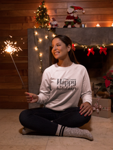Load image into Gallery viewer, Happy holidays Unisex Premium Sweatshirt
