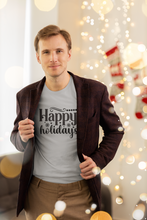 Load image into Gallery viewer, Happy holidays Short-Sleeve Unisex T-Shirt
