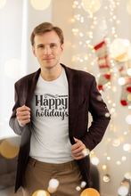 Load image into Gallery viewer, Happy holidays Short-Sleeve Unisex T-Shirt
