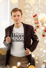 Load image into Gallery viewer, Happy holidays Short-Sleeve Unisex T-Shirt
