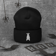 Load image into Gallery viewer, bat hanging Cuffed Beanie
