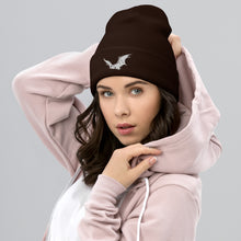 Load image into Gallery viewer, bat flying Cuffed Beanie
