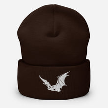 Load image into Gallery viewer, bat flying Cuffed Beanie
