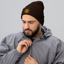 Load image into Gallery viewer, Bee kind to everyone yellow Cuffed Beanie
