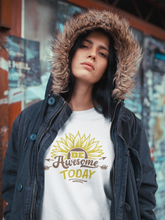 Load image into Gallery viewer, Be awesome today Unisex Premium Sweatshirt
