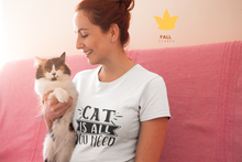 Load image into Gallery viewer, Cat is all you need Short-Sleeve Unisex T-Shirt
