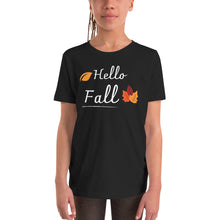 Load image into Gallery viewer, Hello Fall Youth Short Sleeve T-Shirt
