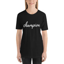 Load image into Gallery viewer, champion Unisex t-shirt

