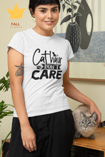 Load image into Gallery viewer, Cat hair don’t care Short-Sleeve Unisex T-Shirt
