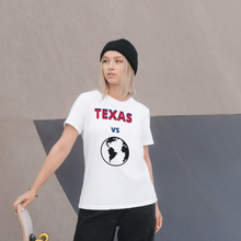 Load image into Gallery viewer, TEXAS Versus the Globe Unisex t-shirt
