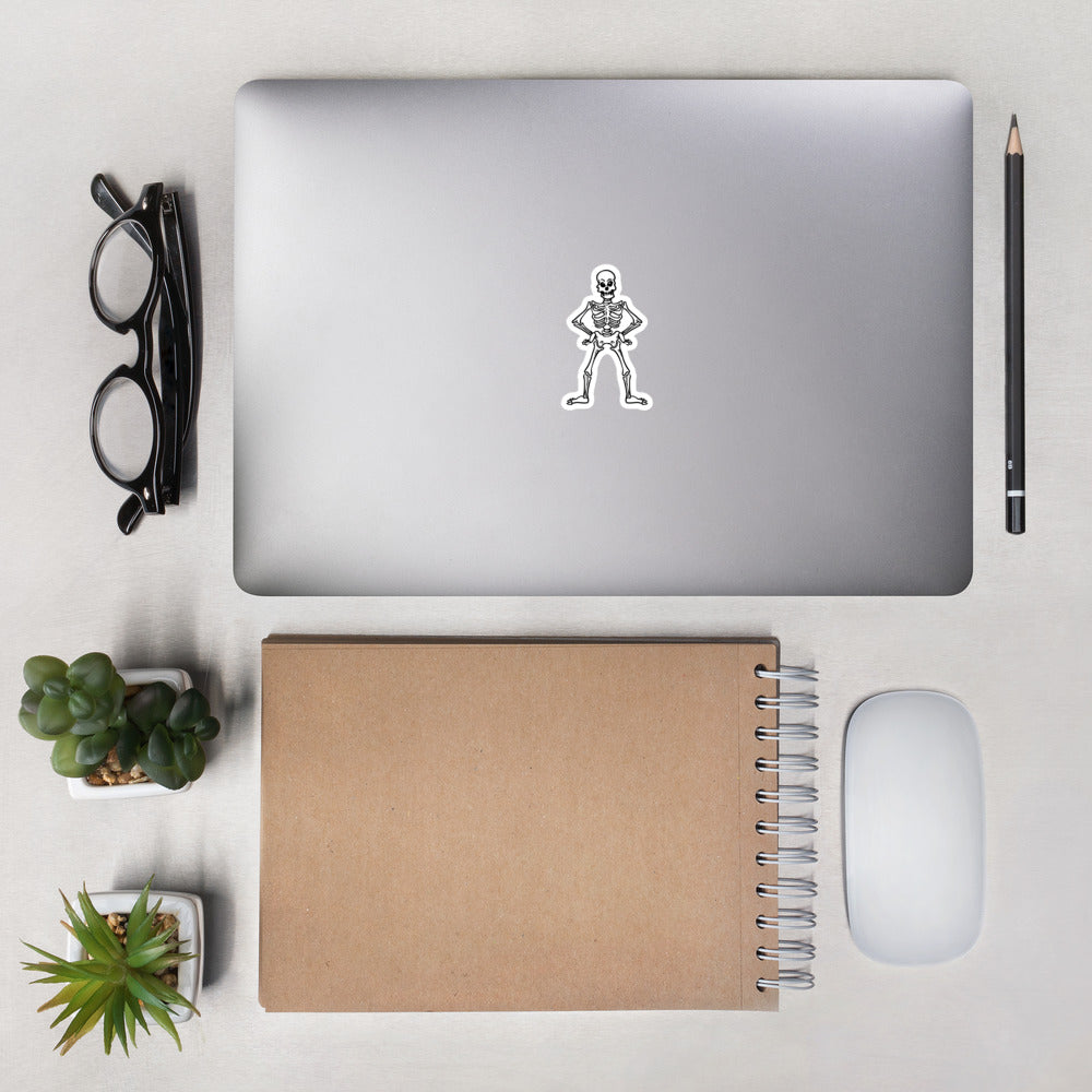 skeleton Bubble-free stickers