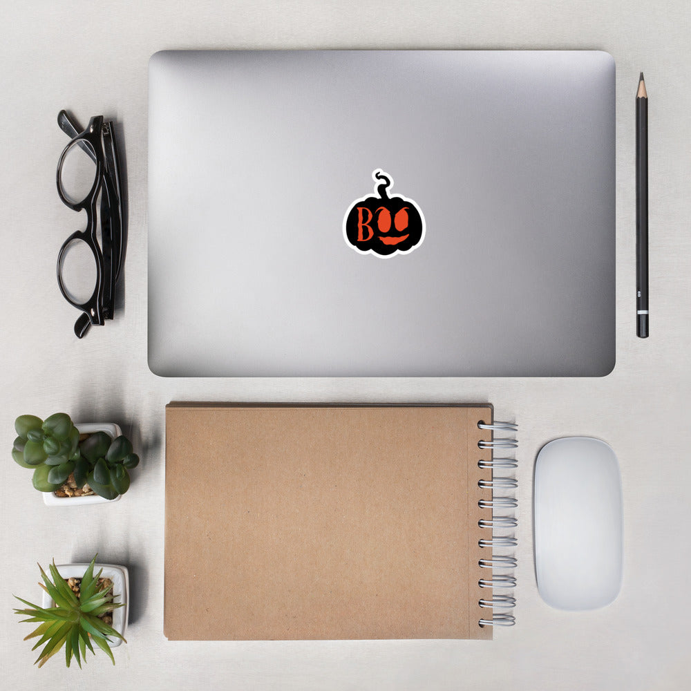 Boo - pumpkin Bubble-free stickers