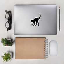 Load image into Gallery viewer, black cat Bubble-free stickers
