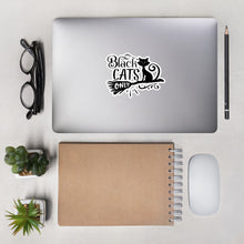 Load image into Gallery viewer, Black Cats only Bubble-free stickers
