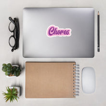 Load image into Gallery viewer, Chores Bubble-free stickers
