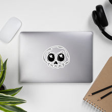 Load image into Gallery viewer, Kawaii skull Bubble-free stickers
