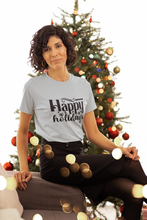 Load image into Gallery viewer, Happy holidays Short-Sleeve Unisex T-Shirt
