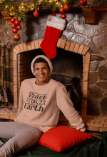 Load image into Gallery viewer, Peace on earth Unisex Premium Sweatshirt
