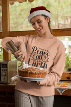 Load image into Gallery viewer, Peace on earth Unisex Premium Sweatshirt
