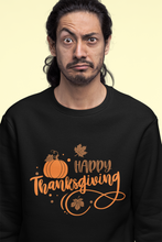 Load image into Gallery viewer, Happy Thanksgiving Unisex Premium Sweatshirt
