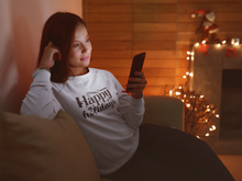 Load image into Gallery viewer, Happy holidays Unisex Premium Sweatshirt
