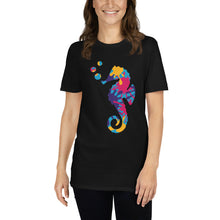 Load image into Gallery viewer, Hawaiian Tiedye seahorse Short-Sleeve Unisex T-Shirt
