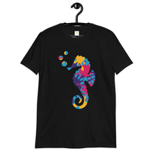 Load image into Gallery viewer, Hawaiian Tiedye seahorse Short-Sleeve Unisex T-Shirt
