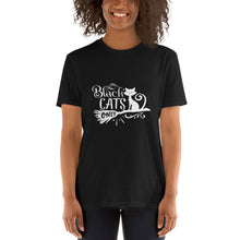 Load image into Gallery viewer, Black Cats only Short-Sleeve Unisex T-Shirt
