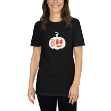 Load image into Gallery viewer, Boo - pumpkin Short-Sleeve Unisex T-Shirt

