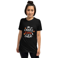 Load image into Gallery viewer, Candy Corn cutie Short-Sleeve Unisex T-Shirt
