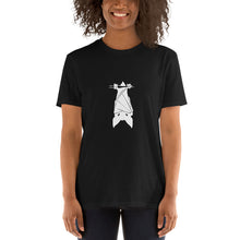 Load image into Gallery viewer, bat hanging Short-Sleeve Unisex T-Shirt
