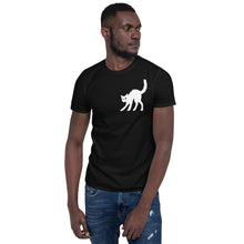 Load image into Gallery viewer, black cat Short-Sleeve Unisex T-Shirt
