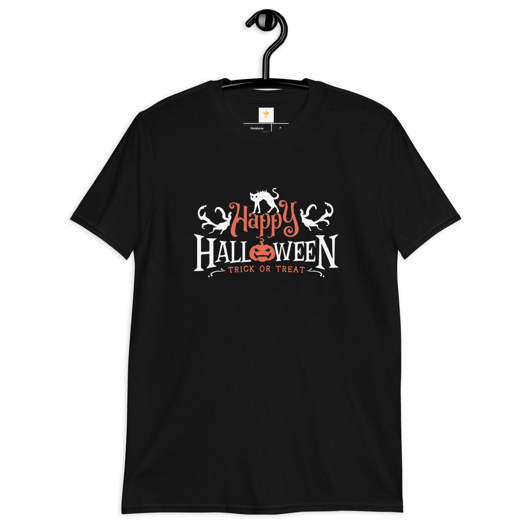 Happy Halloween - trick Short-Sleeve Unisex T-Shirt
