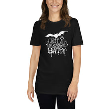 Load image into Gallery viewer, Just a little batty Short-Sleeve Unisex T-Shirt
