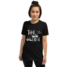 Load image into Gallery viewer, Trick or treat Short-Sleeve Unisex T-Shirt
