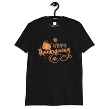 Load image into Gallery viewer, Happy Thanksgiving Short-Sleeve Unisex T-Shirt
