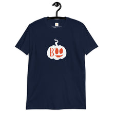Load image into Gallery viewer, Boo - pumpkin Short-Sleeve Unisex T-Shirt
