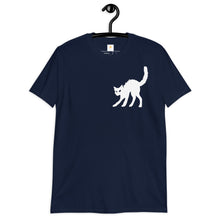 Load image into Gallery viewer, black cat Short-Sleeve Unisex T-Shirt
