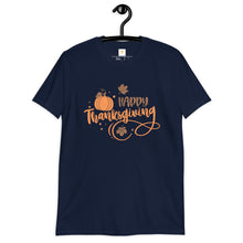 Load image into Gallery viewer, Happy Thanksgiving Short-Sleeve Unisex T-Shirt
