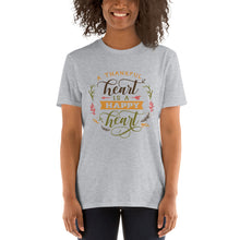 Load image into Gallery viewer, A thankful heart Short-Sleeve Unisex T-Shirt

