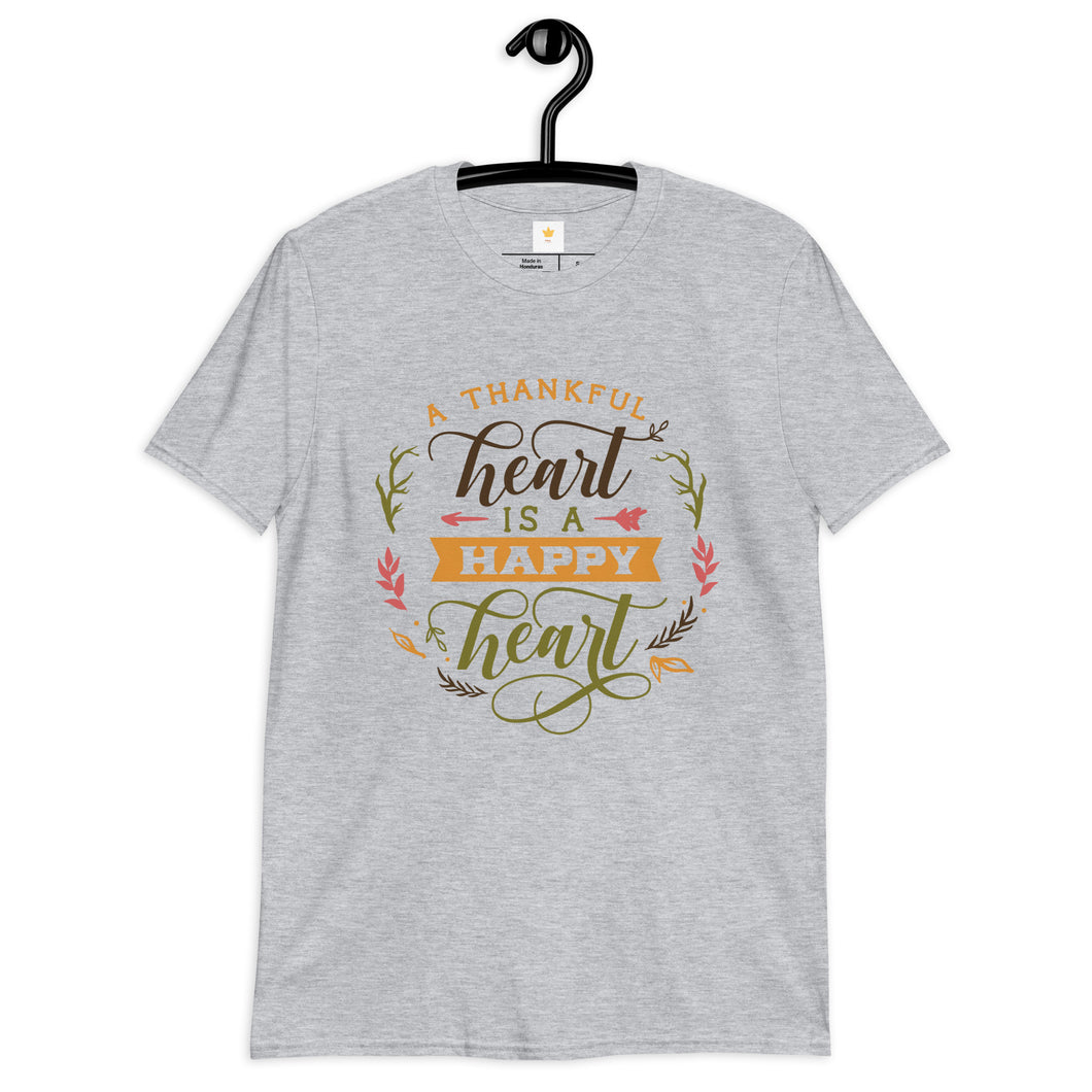 A thankful heart Short-Sleeve Unisex T-Shirt