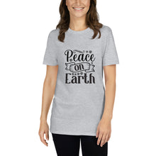 Load image into Gallery viewer, Peace on earth Short-Sleeve Unisex T-Shirt
