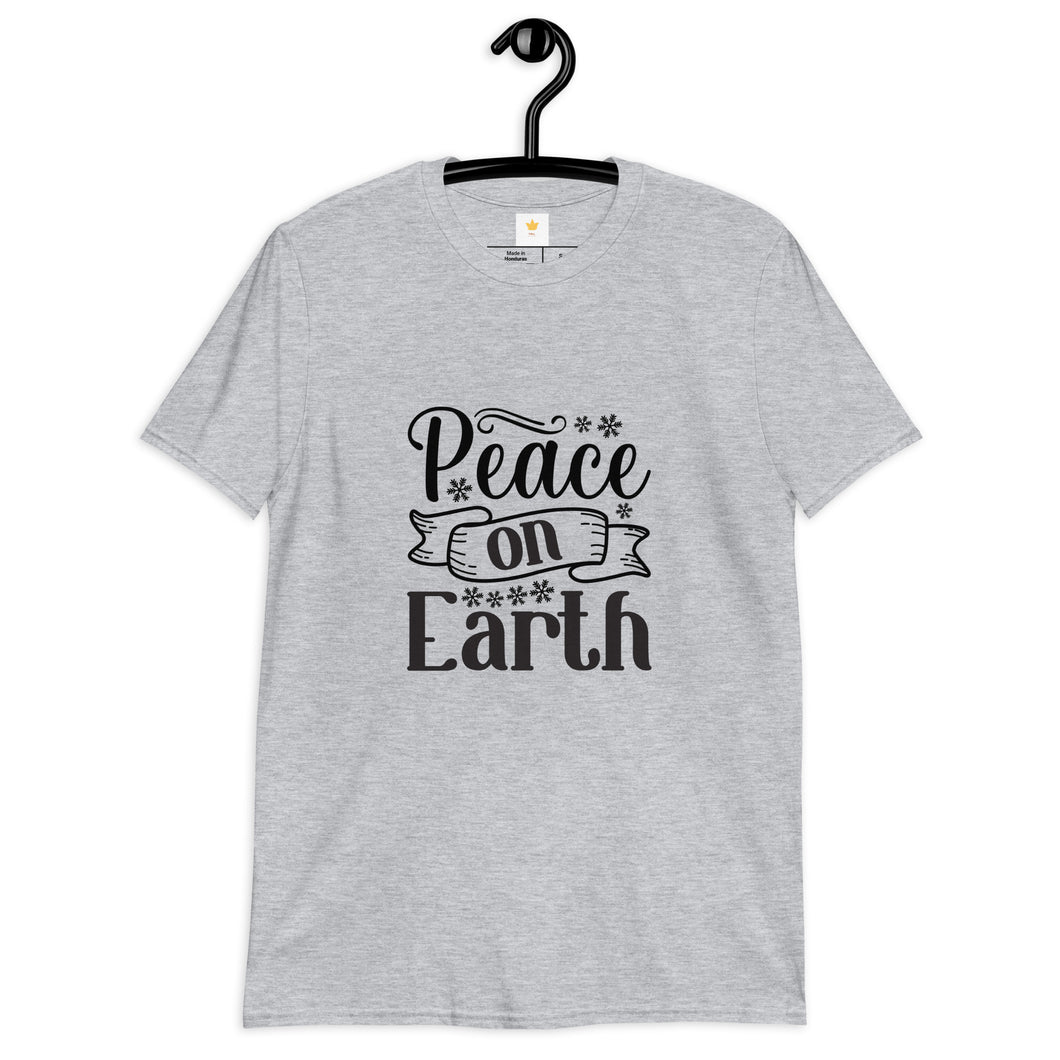 Peace on earth Short-Sleeve Unisex T-Shirt