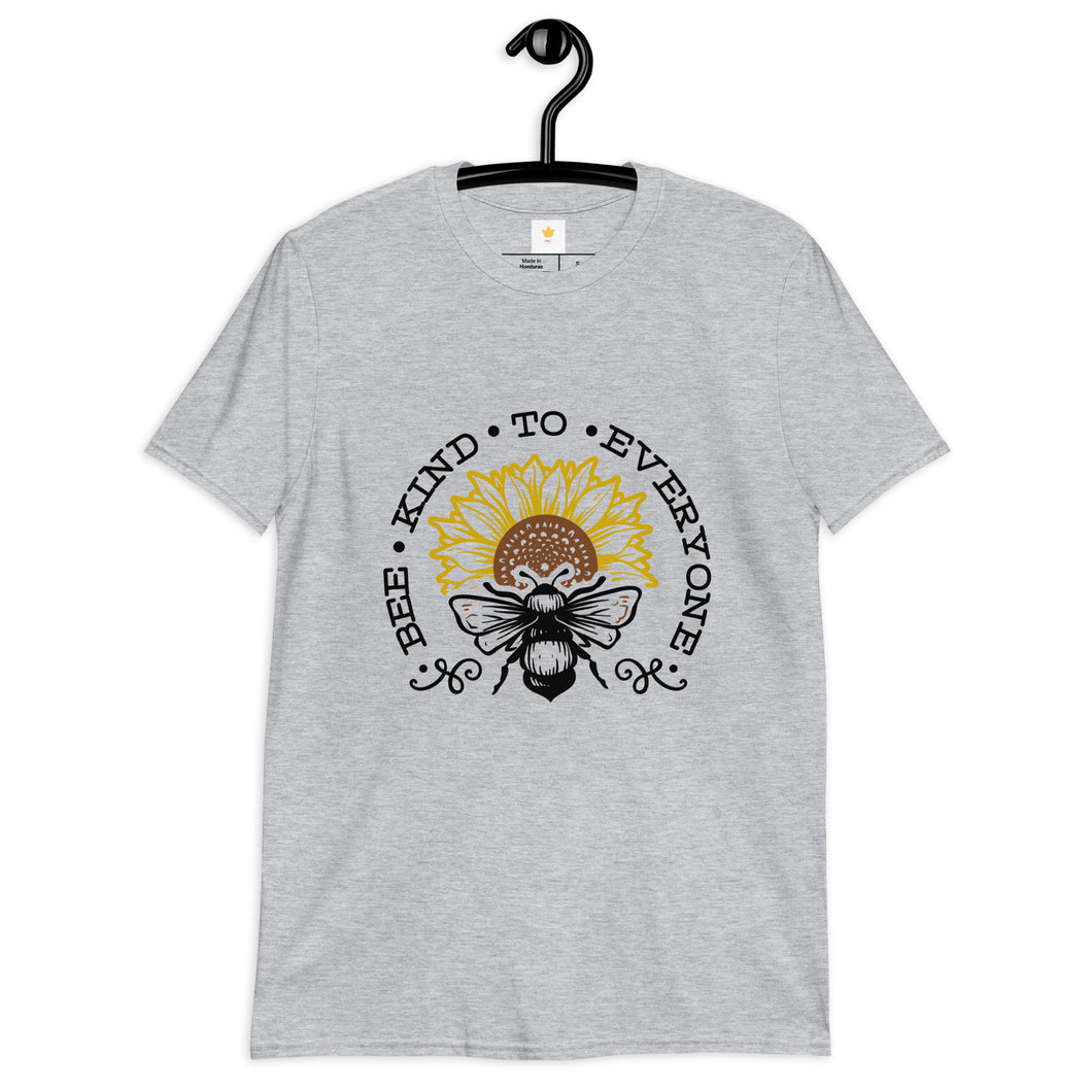 Bee kind to everyone black and yellow Short-Sleeve Unisex T-Shirt