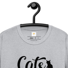 Load image into Gallery viewer, Cats make me happy Short-Sleeve Unisex T-Shirt
