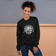 Load image into Gallery viewer, Be awesome today Unisex Sweatshirt
