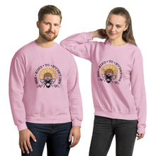 Load image into Gallery viewer, Bee kind to everyone black and yellow Unisex Sweatshirt
