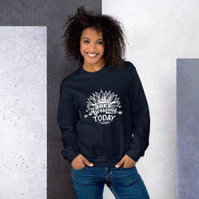 Load image into Gallery viewer, Be awesome today Unisex Sweatshirt
