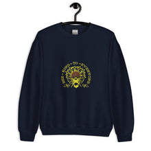 Load image into Gallery viewer, Bee kind to everyone yellow Unisex Sweatshirt
