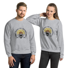 Load image into Gallery viewer, Bee kind to everyone black and yellow Unisex Sweatshirt
